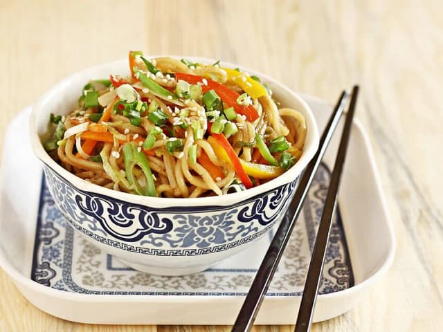 Representative noodles photograph
